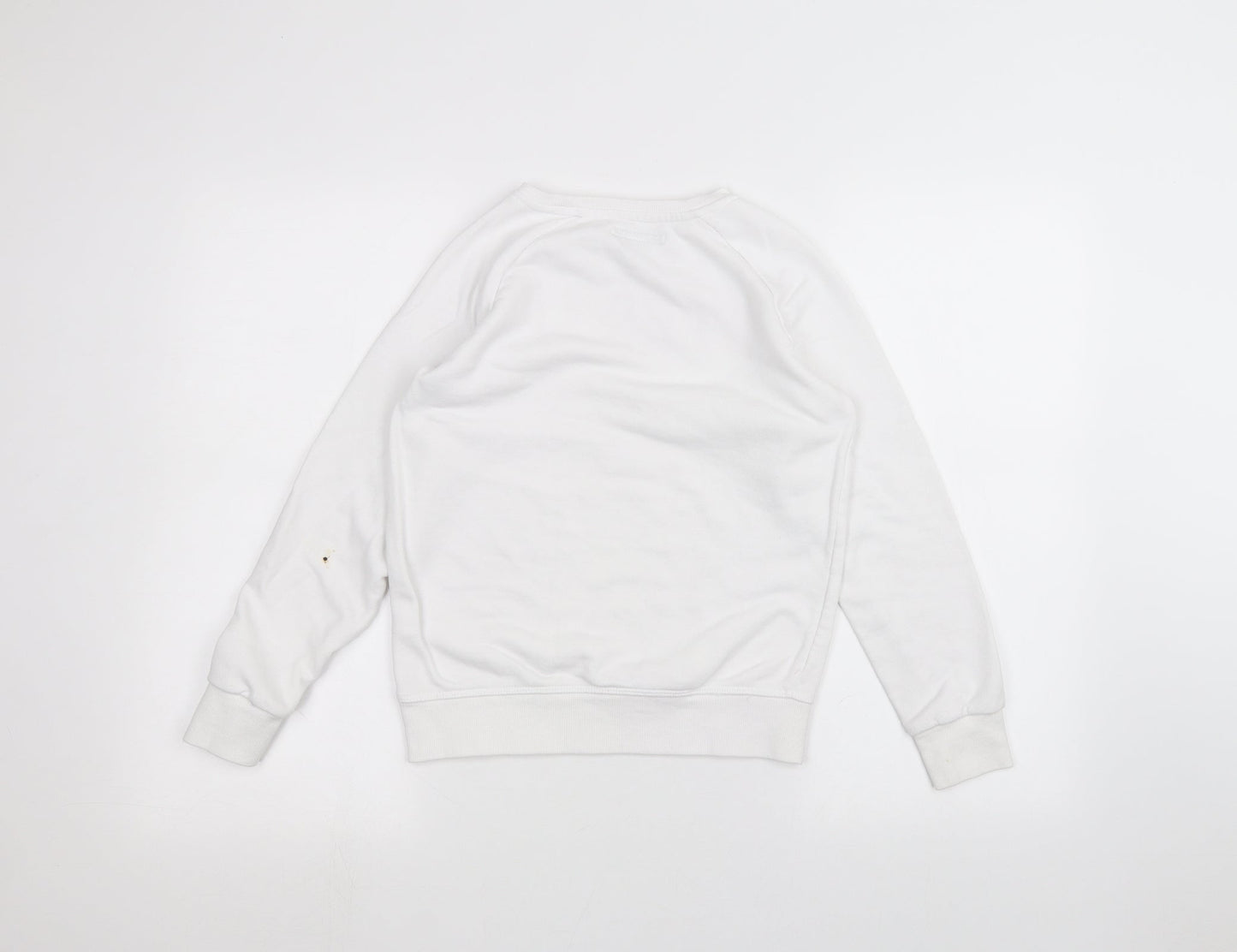 Primark Girls White   Pullover Jumper Size 11-12 Years