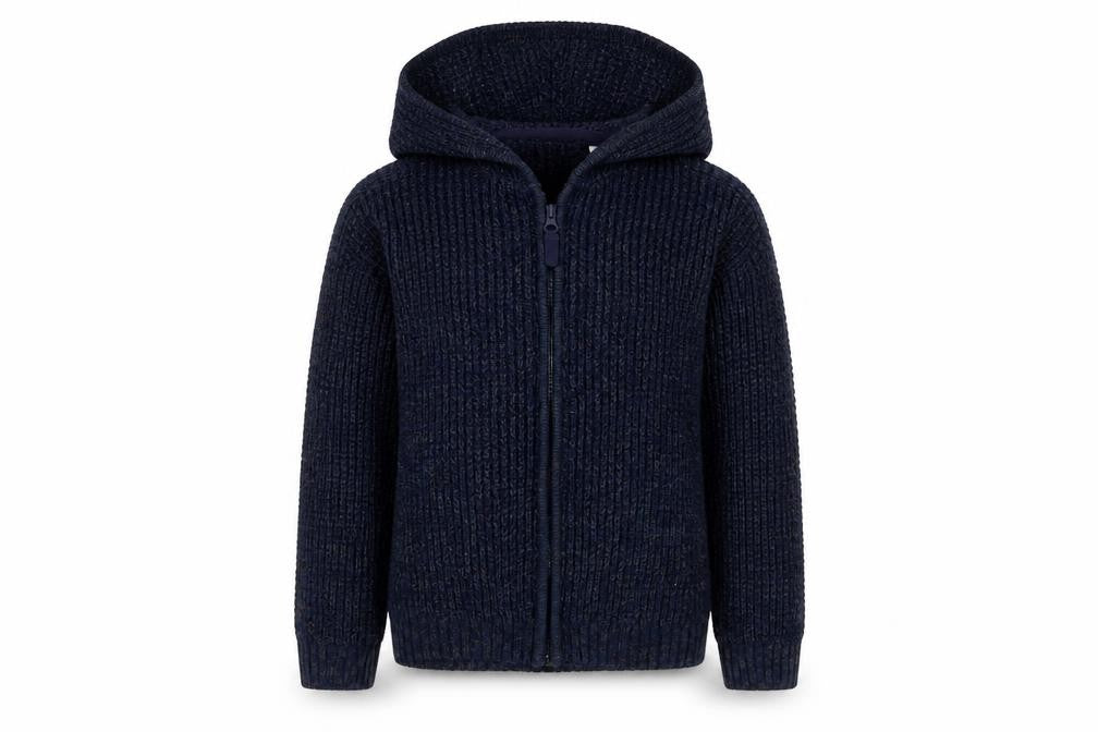 Mini Club Boys Blue   Full Zip Hoodie Size 5-6 Years