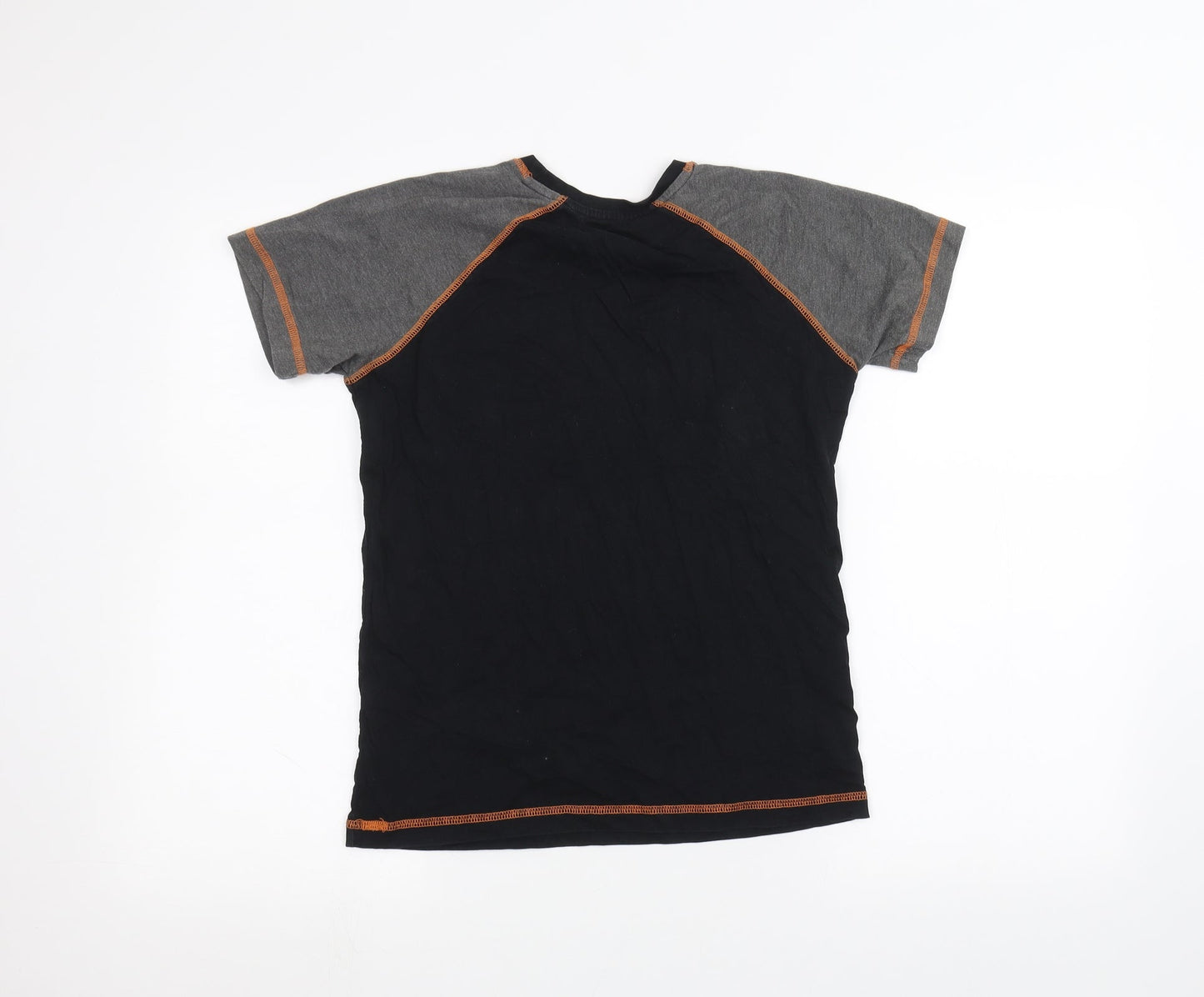 Matalan Boys Black   Basic T-Shirt Size 11 Years