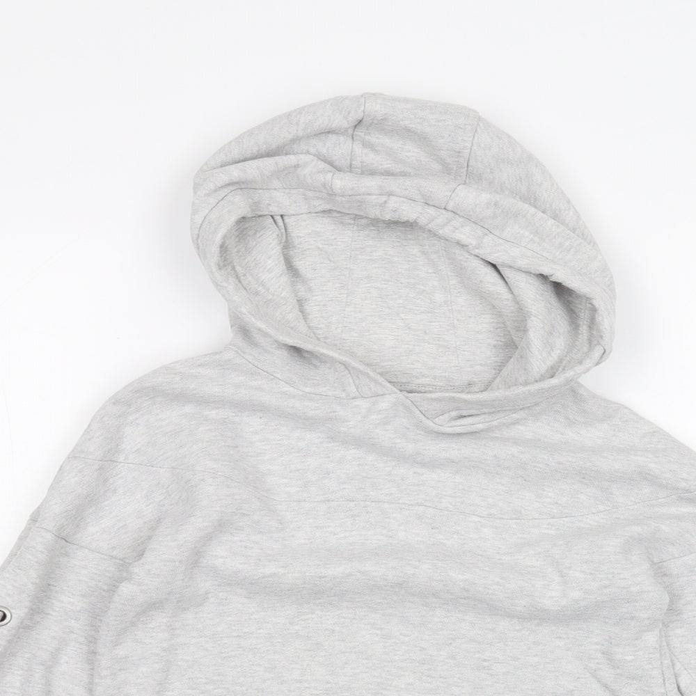 NEXT Girls Grey   Pullover Hoodie Size 6 Years