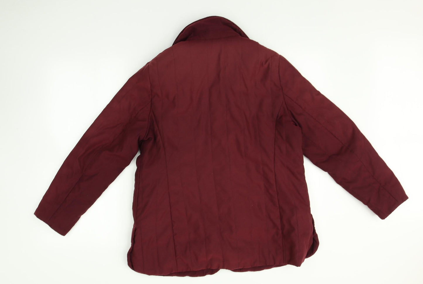 Marks and Womens Purple    Coat Size 14