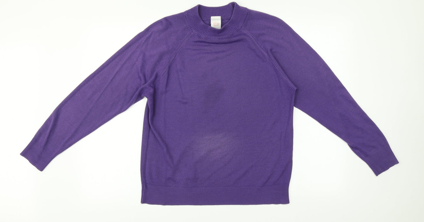 St michael Womens Purple   Pullover Jumper Size 14