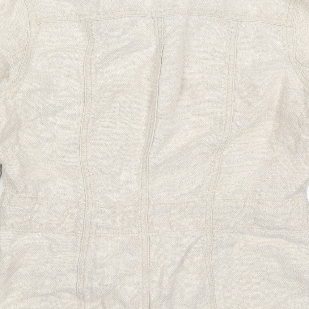 HIJKL Womens Beige   Jacket  Size 12