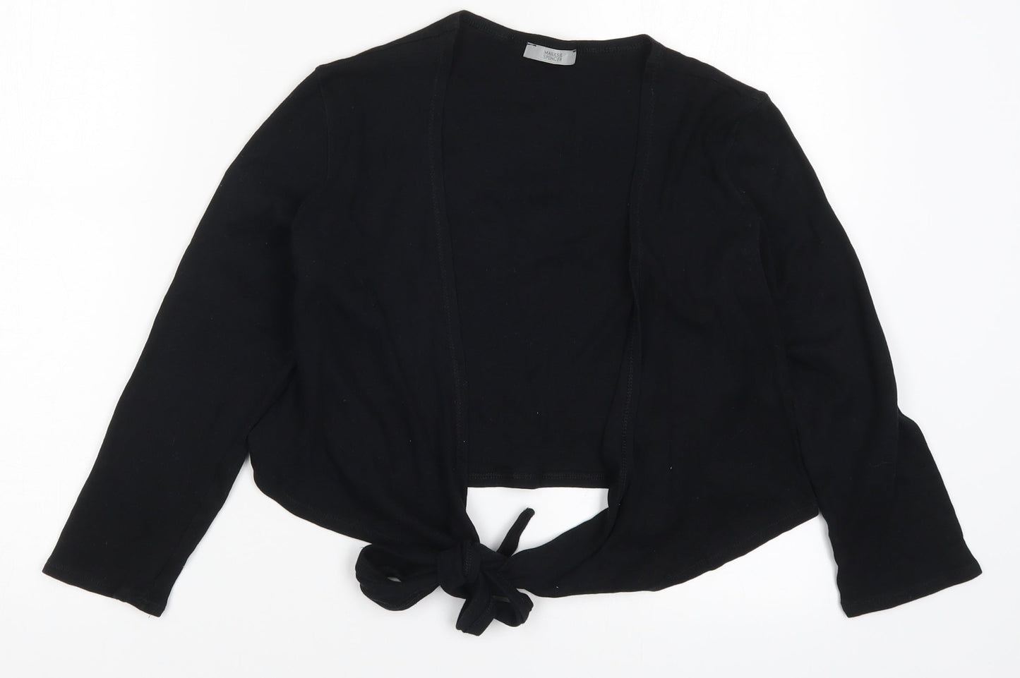 Marks and Spencer Womens Black   Cardigan Jumper Size 12