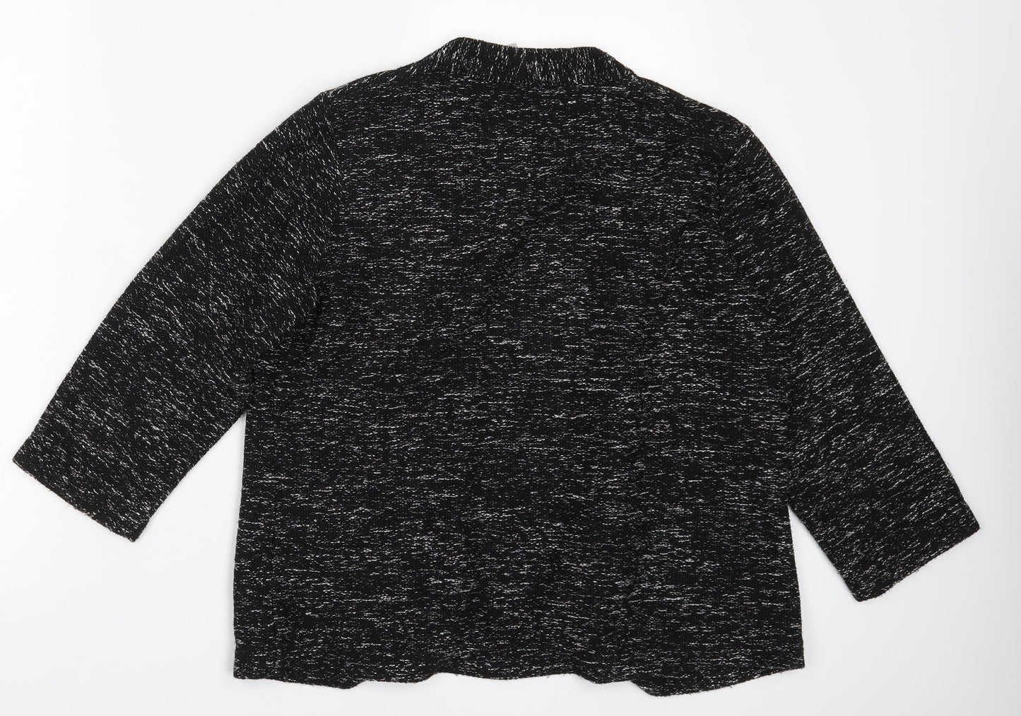 H&M Womens Black   Cardigan Jumper Size L