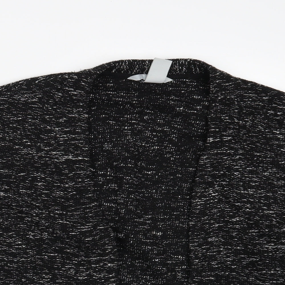 H&M Womens Black   Cardigan Jumper Size L