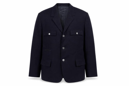 Grantham Mens Blue   Jacket Blazer One Size