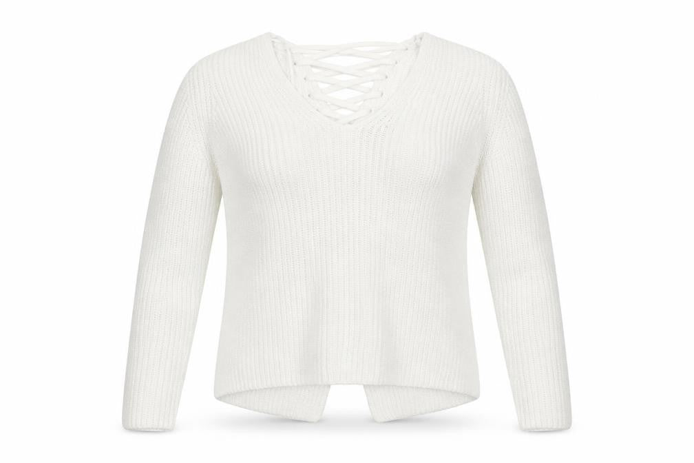 M&S Womens White   Cardigan Jumper Size 10