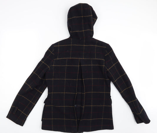 Gap Womens Multicoloured Check  Jacket Coat Size S