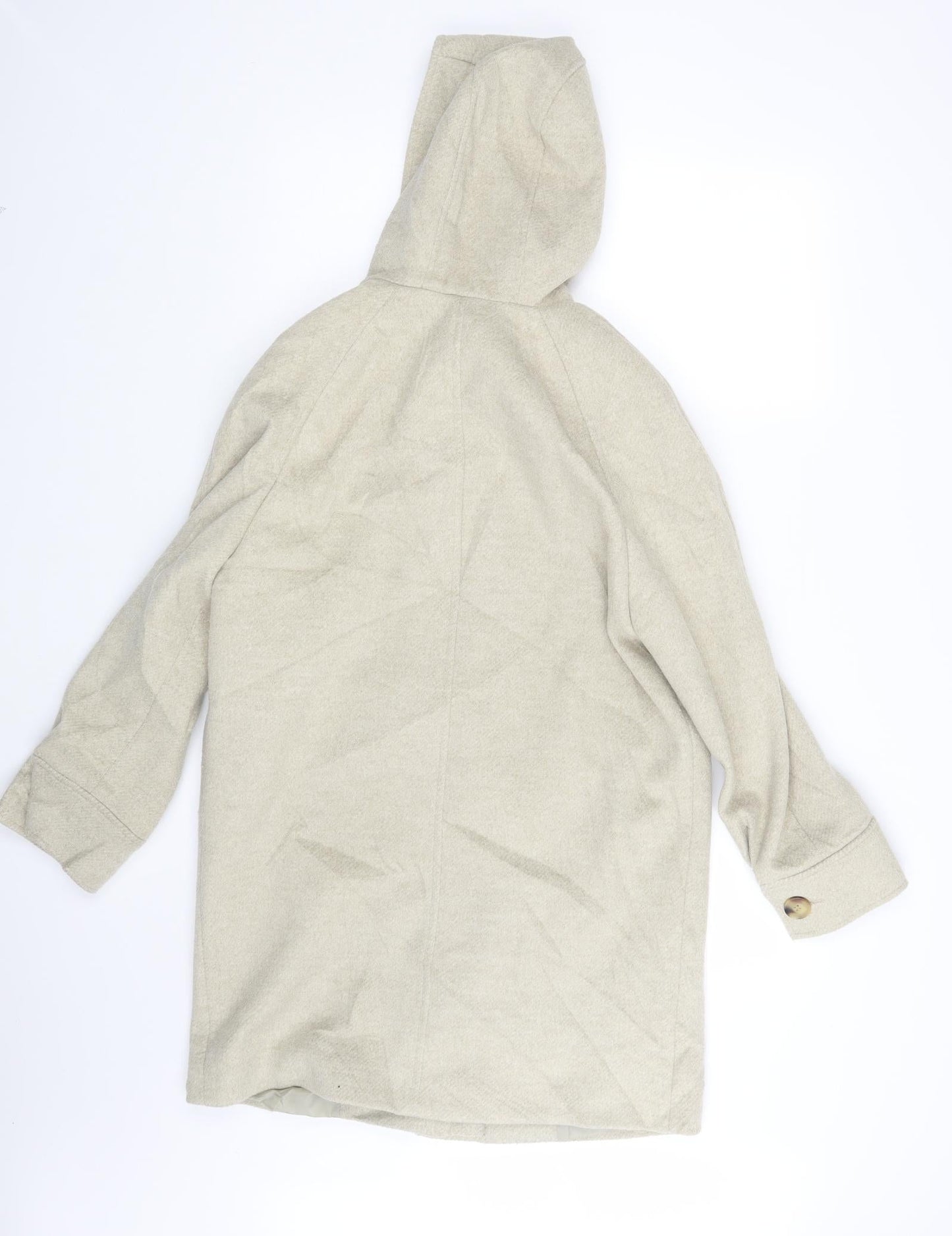 M&S Womens Beige   Jacket Coat Size 10