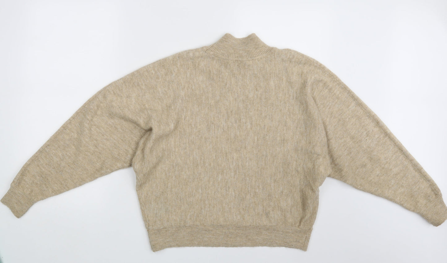 H&M Womens Beige   Pullover Jumper Size M