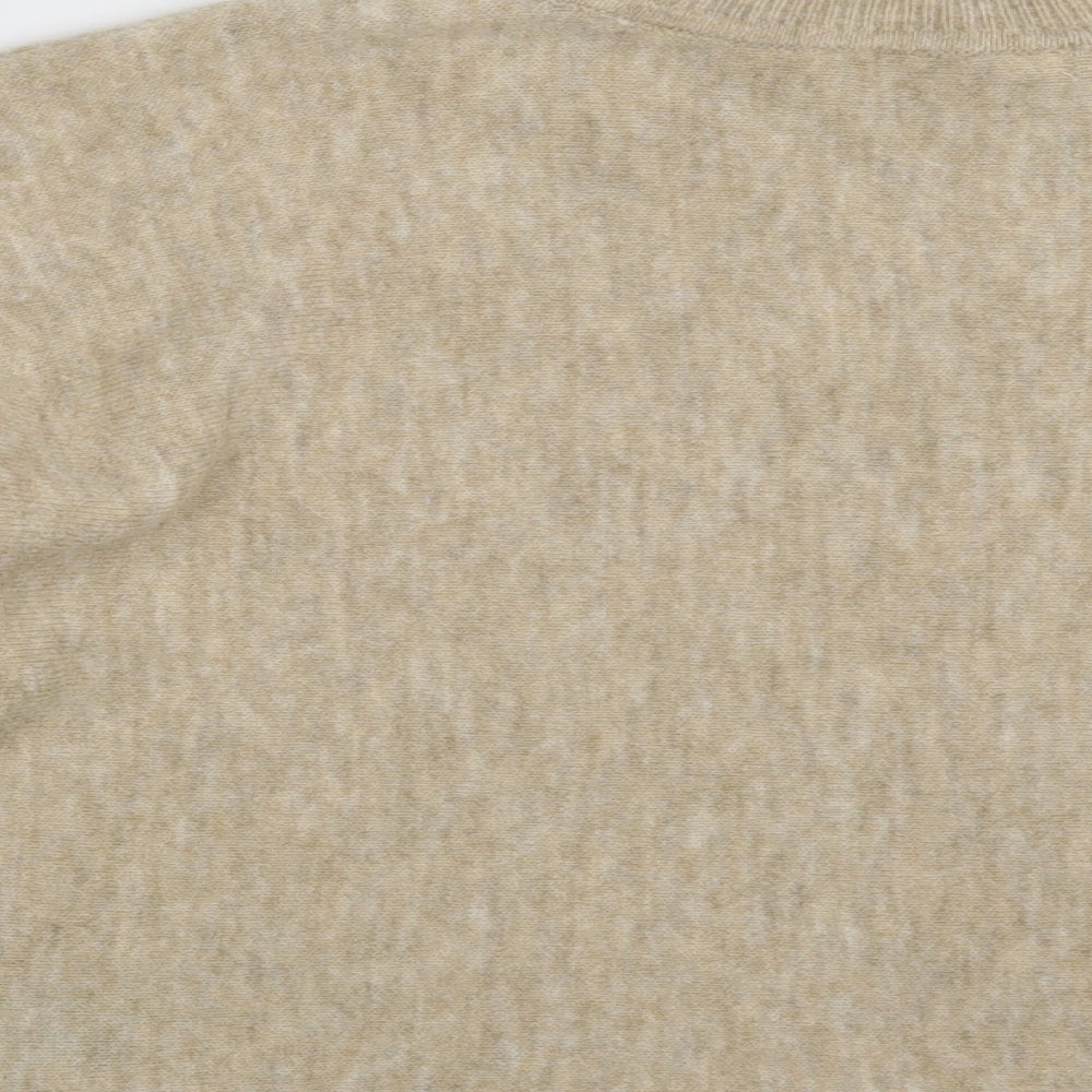 H&M Womens Beige   Pullover Jumper Size M
