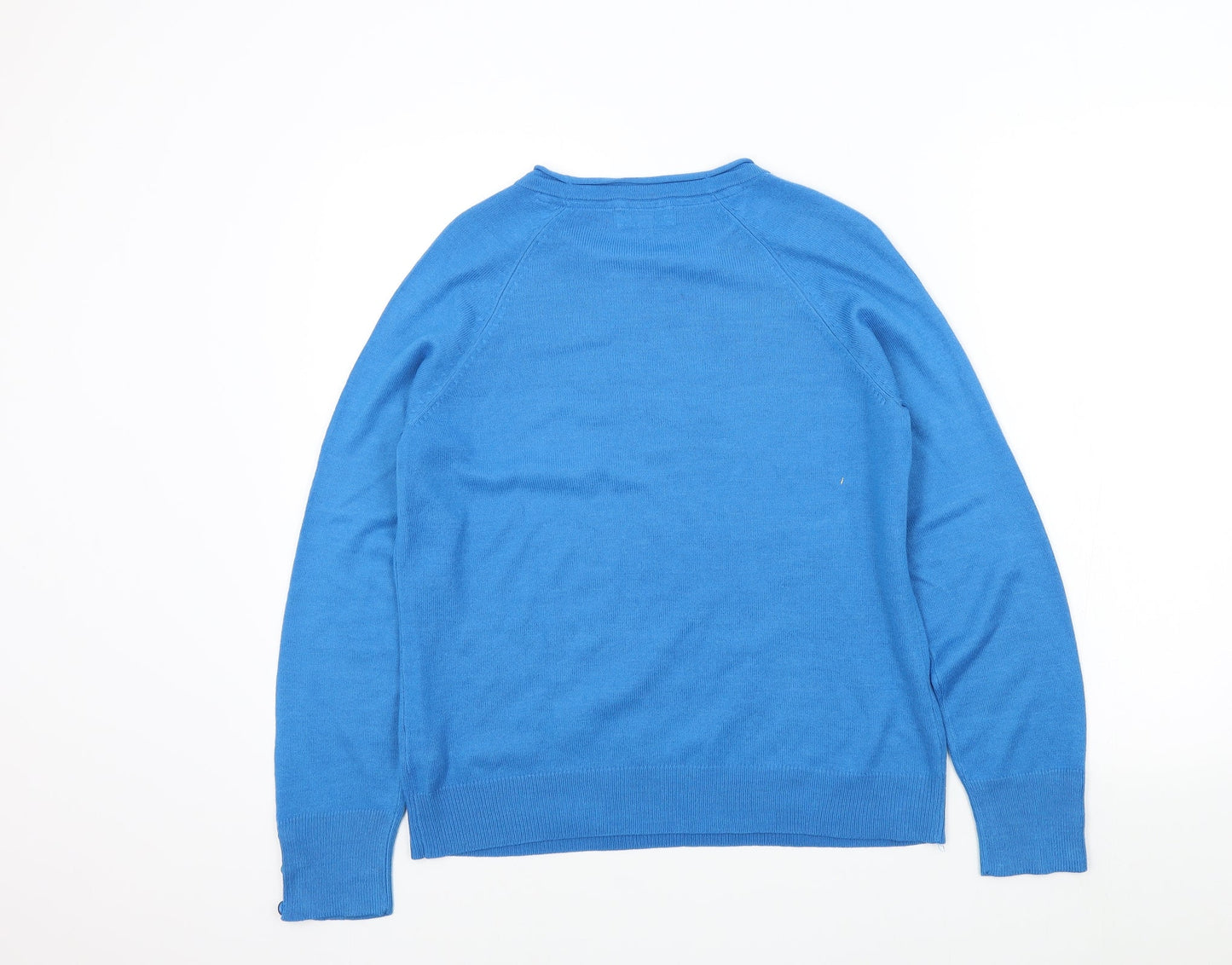 M&S Womens Blue   Pullover Jumper Size 14