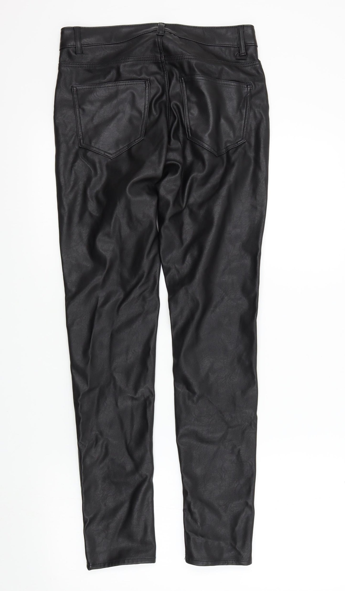 Preworn Womens Black   Trousers  Size 8 L29 in