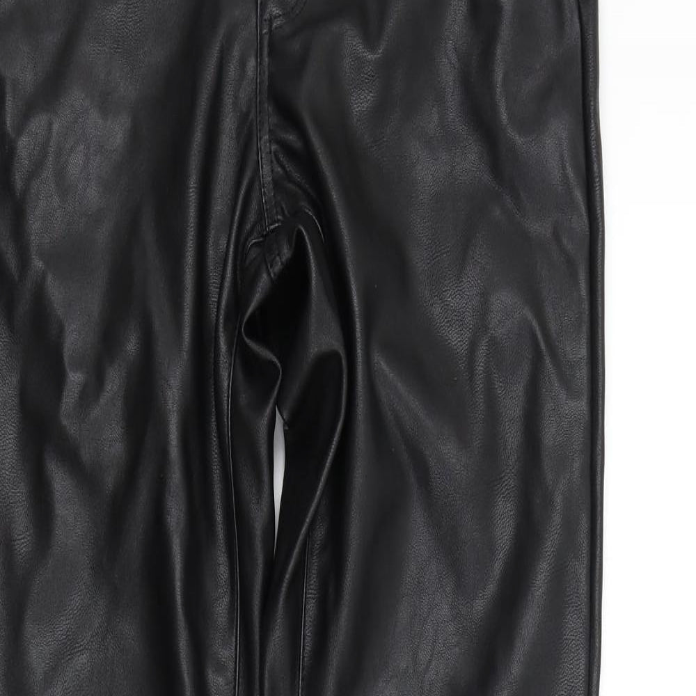 Preworn Womens Black   Trousers  Size 8 L29 in