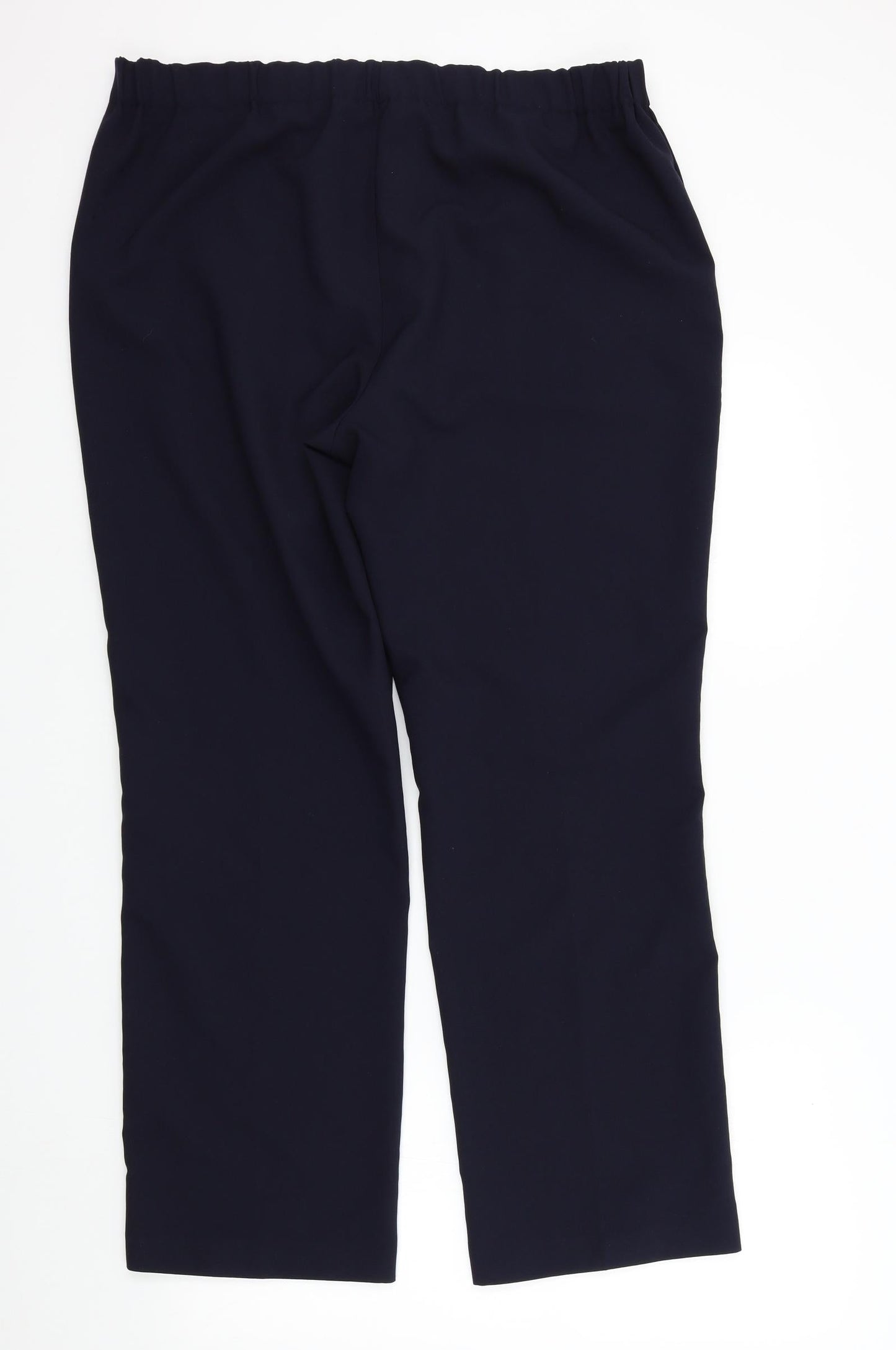 Preworn Womens Blue   Trousers  Size 16 L29 in