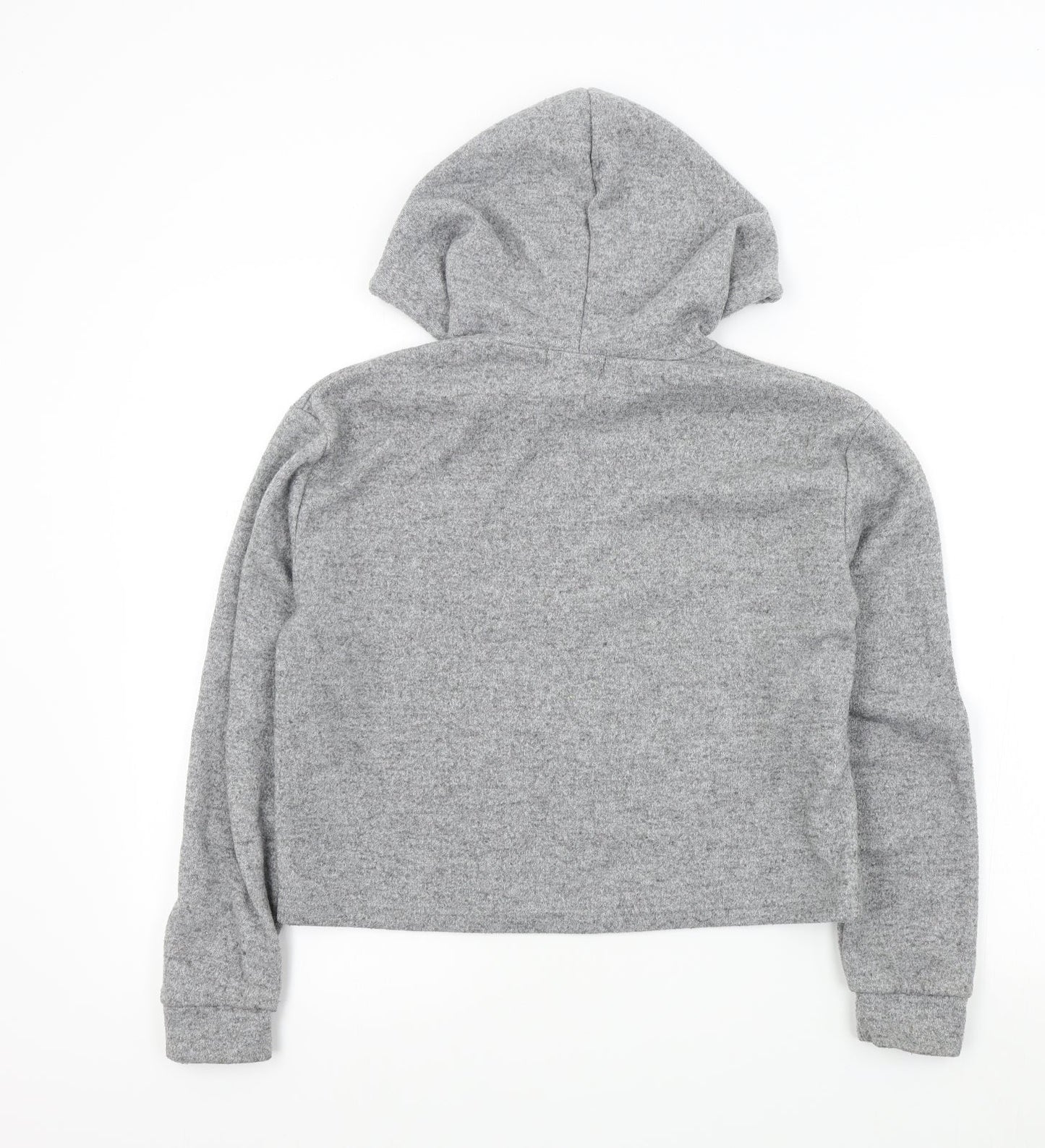 Primark Womens Grey Colourblock  Pullover Hoodie Size S