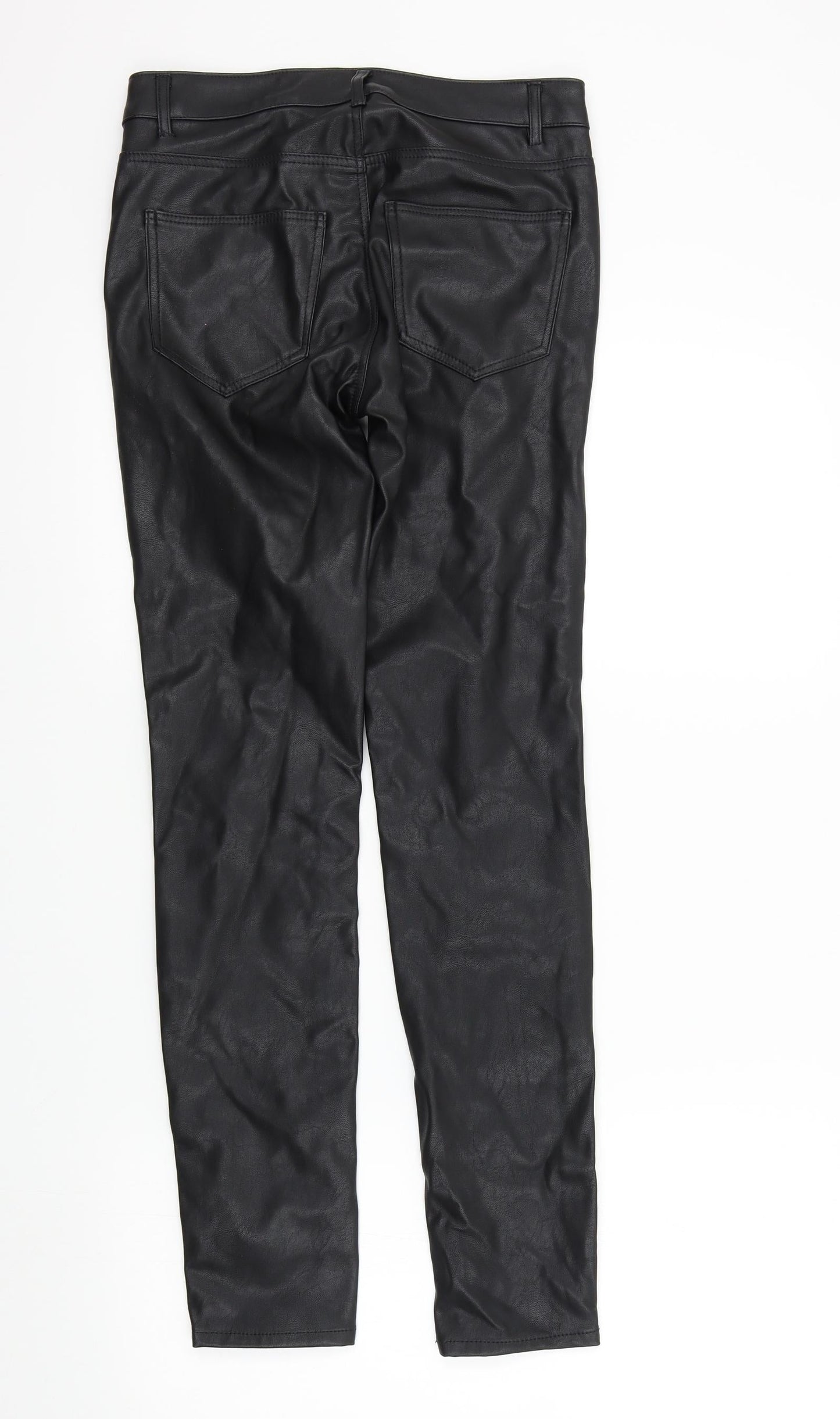 Preworn Womens Black   Trousers  Size 8 L29 in