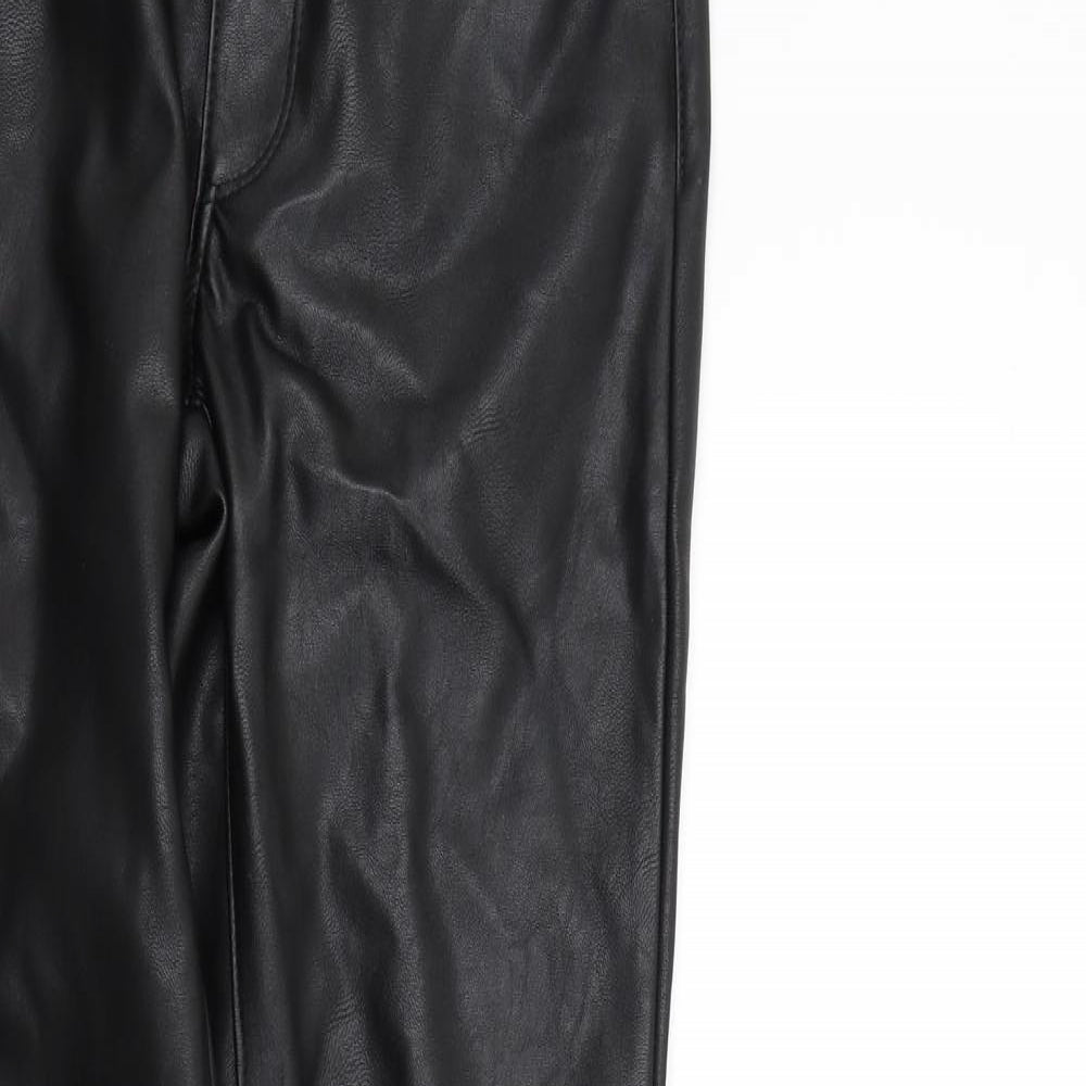 Preworn Womens Black   Trousers  Size 8 L29 in
