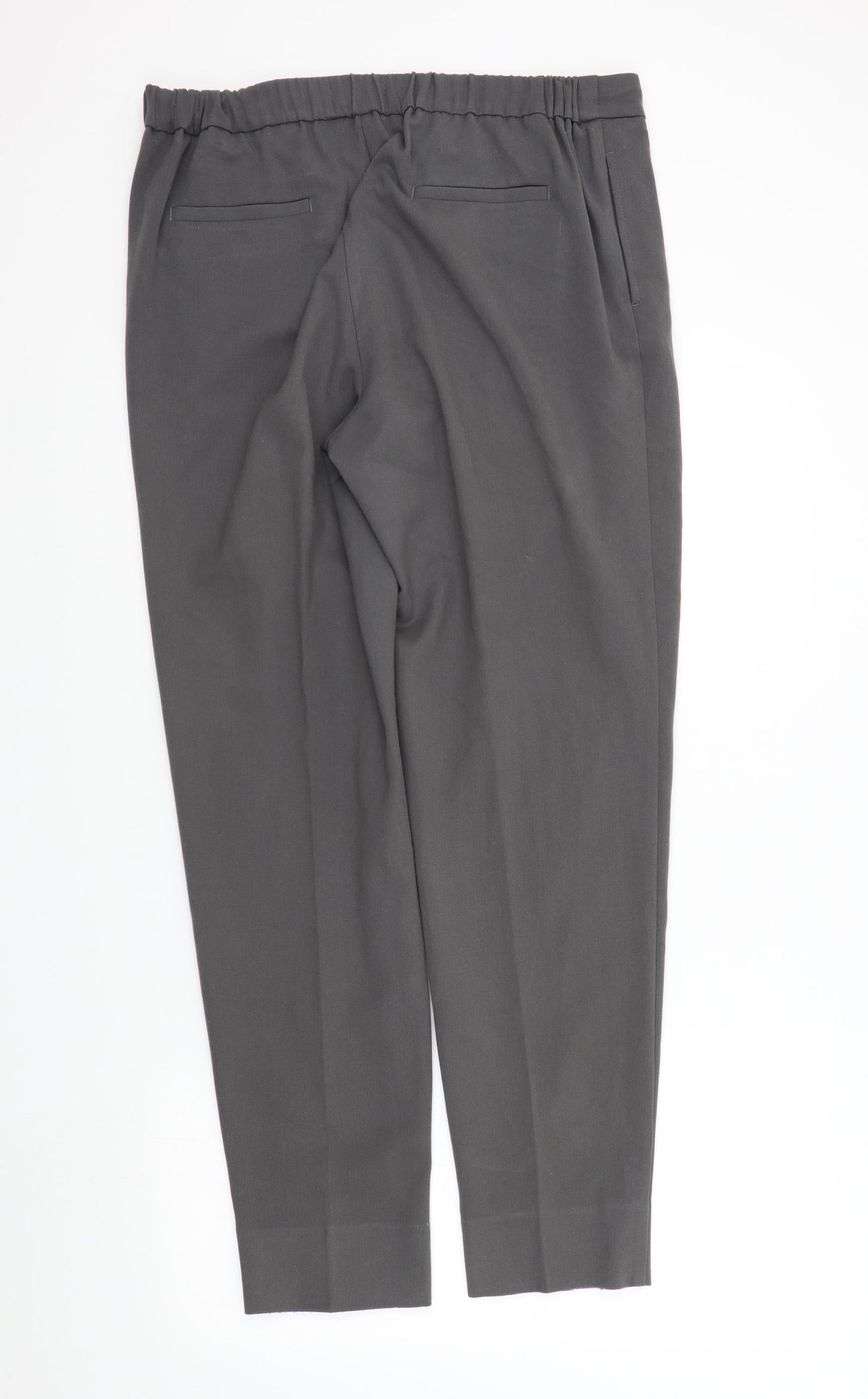 M&S Womens Grey   Trousers  Size 14 L29 in