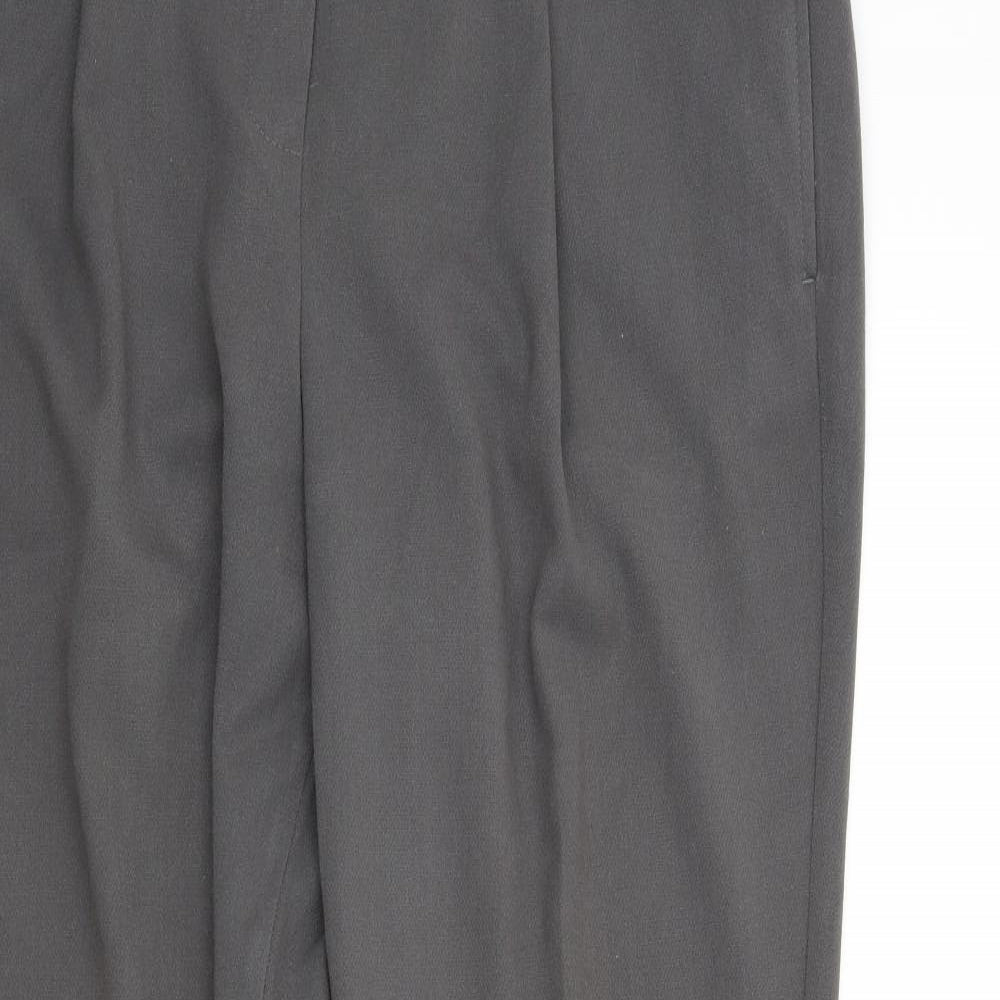M&S Womens Grey   Trousers  Size 14 L29 in