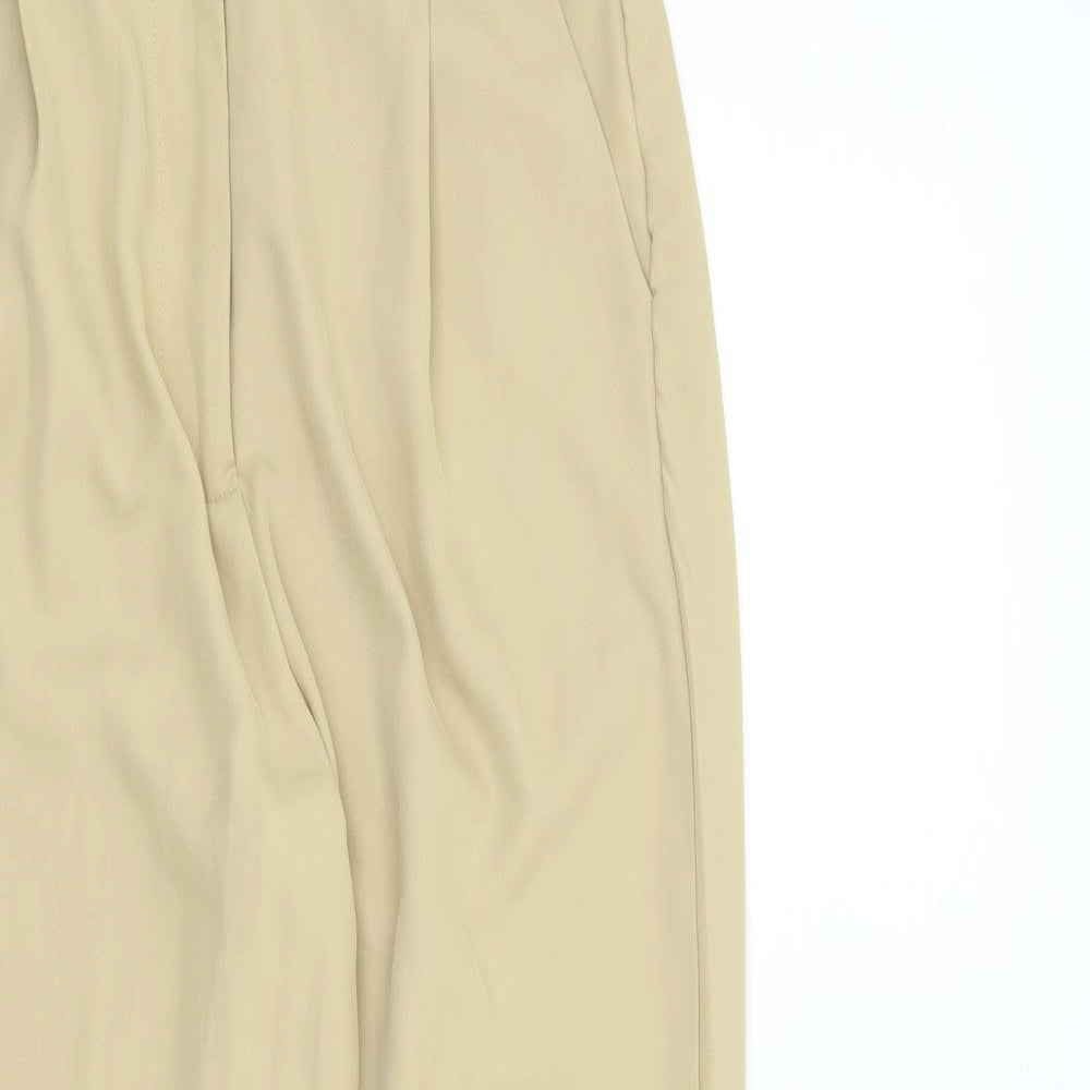 Misspap Womens Beige   Trousers  Size 8 L27 in