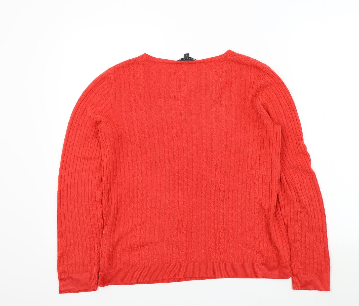 Bonmarché Womens Red   Pullover Jumper Size 14
