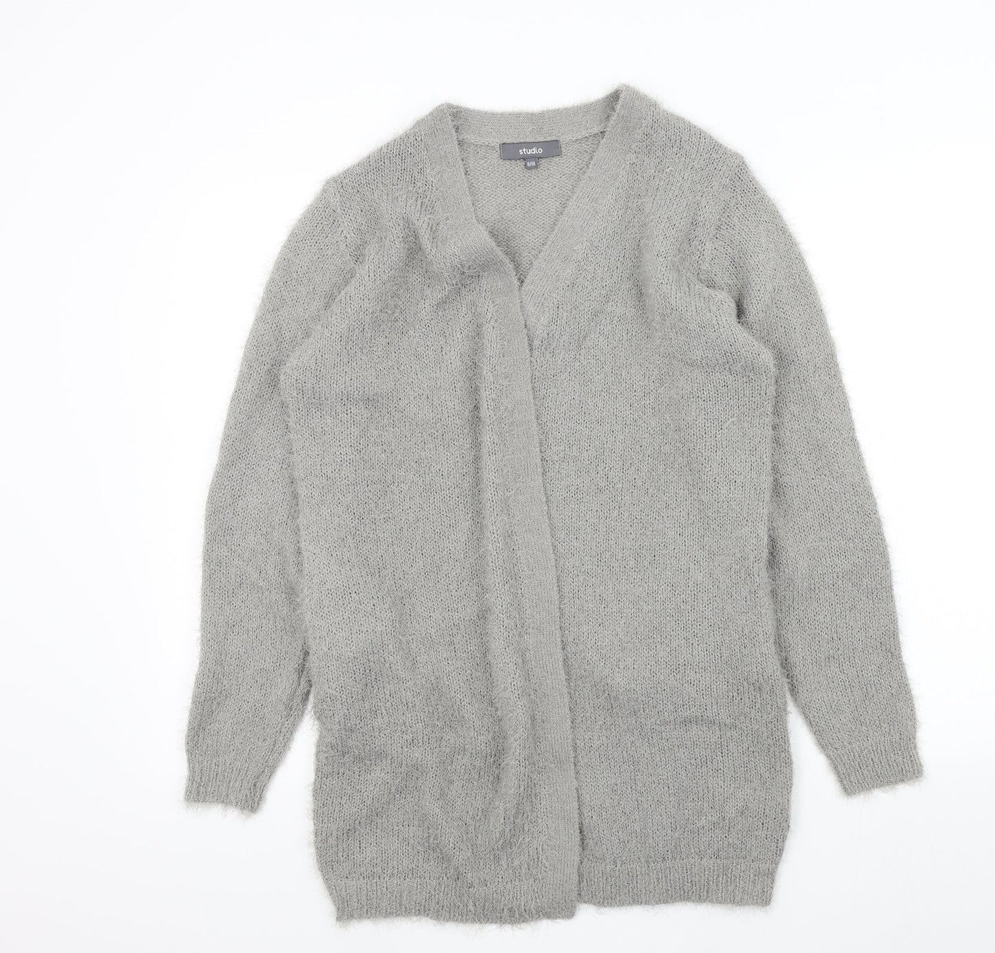Studio Womens Grey   Cardigan Jumper Size 10