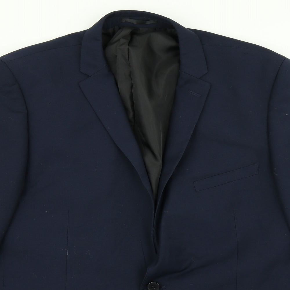 Burton Mens Blue   Jacket Blazer Size 44