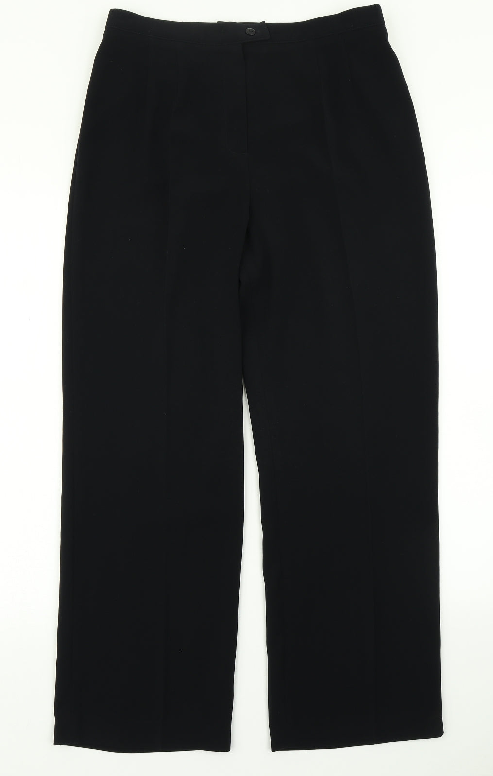 Gold Womens Black   Dress Pants Trousers Size 12 L26 in