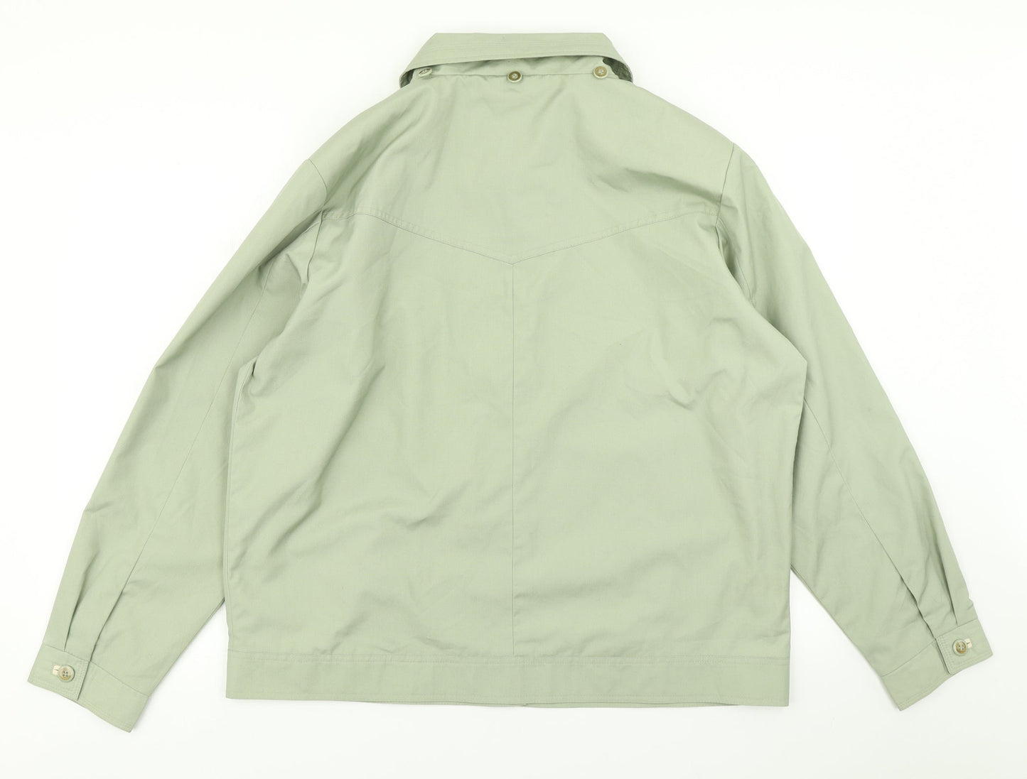 EWM Womens Green   Overcoat Coat Size 16
