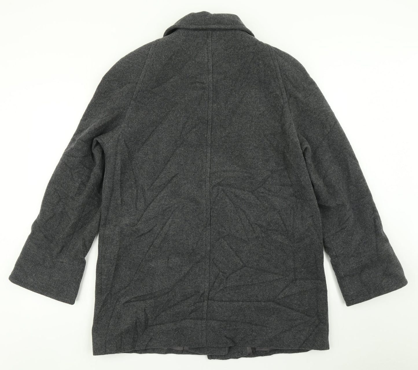 Berkertex Womens Grey   Overcoat Coat Size 14