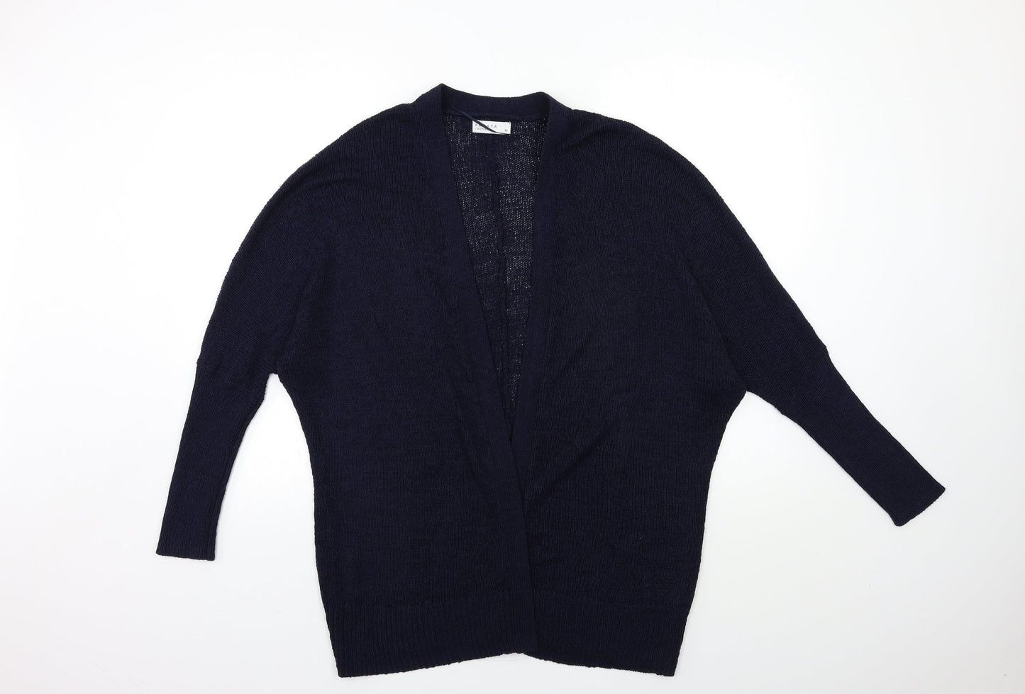 Papaya Womens Blue  Knit Cardigan Jumper Size M