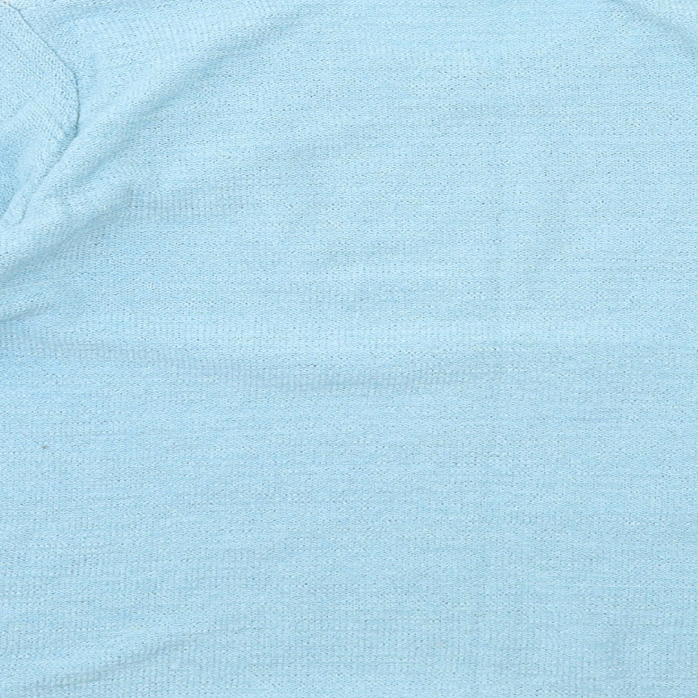 Fay Louise Womens Blue  Knit Pullover Jumper Size M