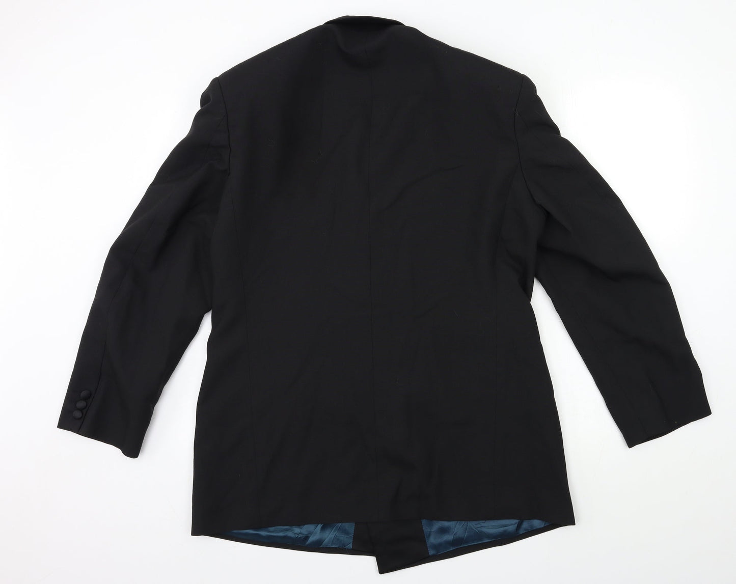 Preworn Mens Black    Suit Jacket Size 42