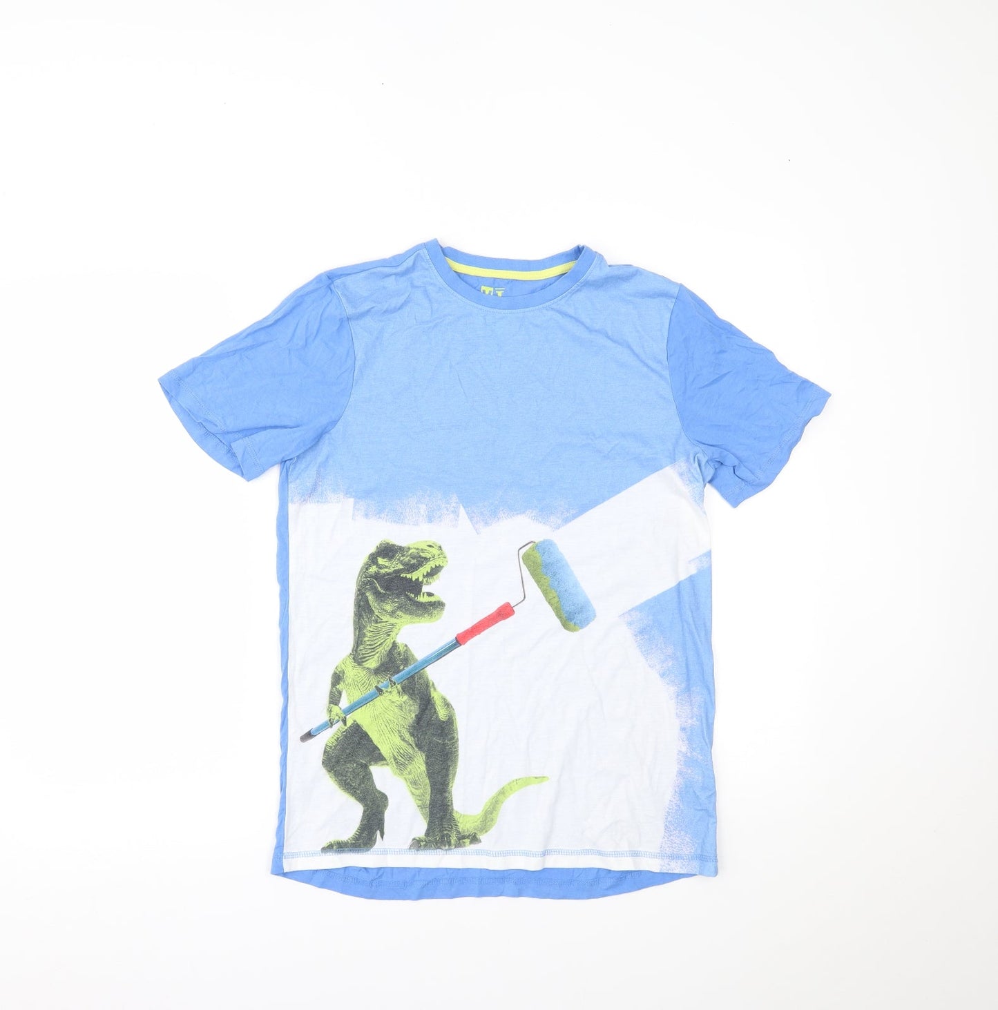 F&F Boys Blue   Pullover T-Shirt Size 13-14 Years