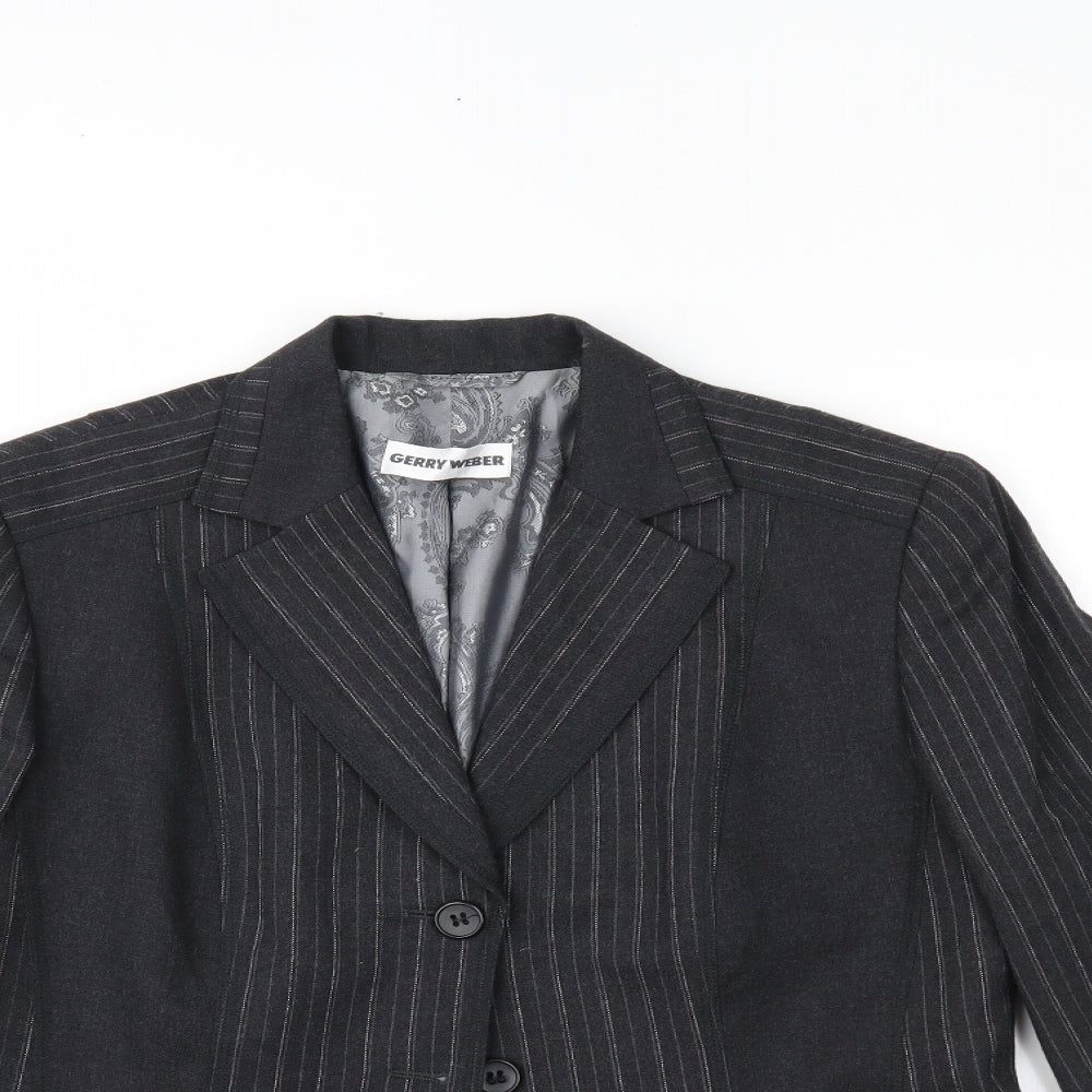 Gerry Weber Womens Black   Jacket Blazer Size 14