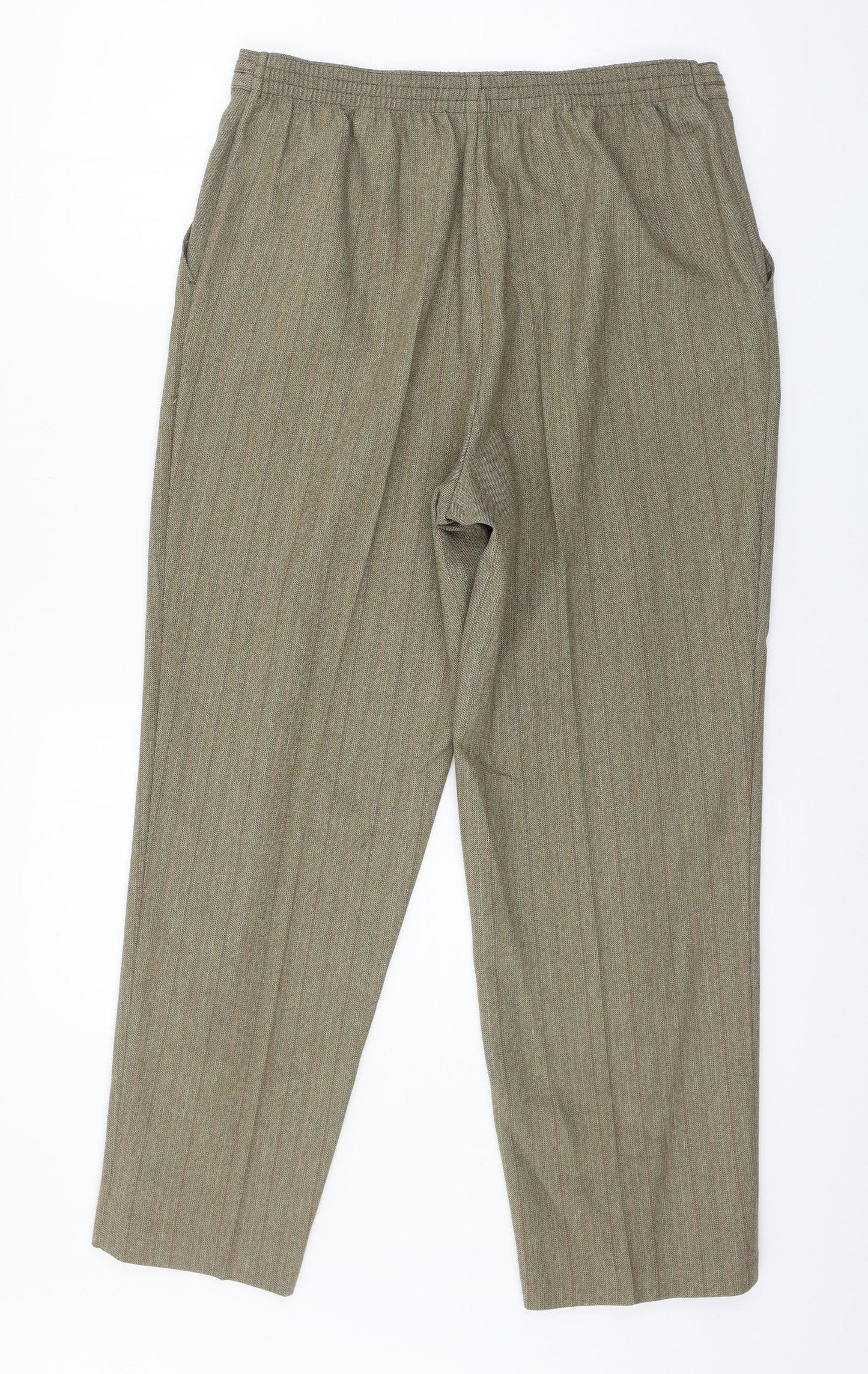 Marks and Spencer Womens Brown   Trousers  Size 14 L27 in