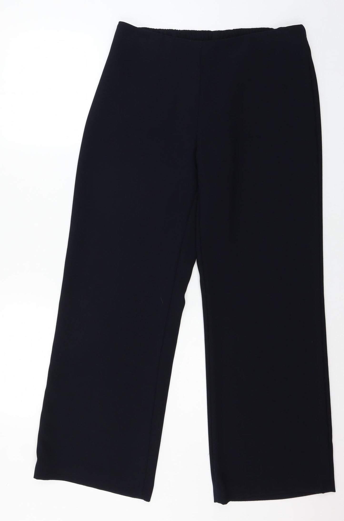 Marks and Spencer Womens Blue   Trousers  Size 14 L28 in