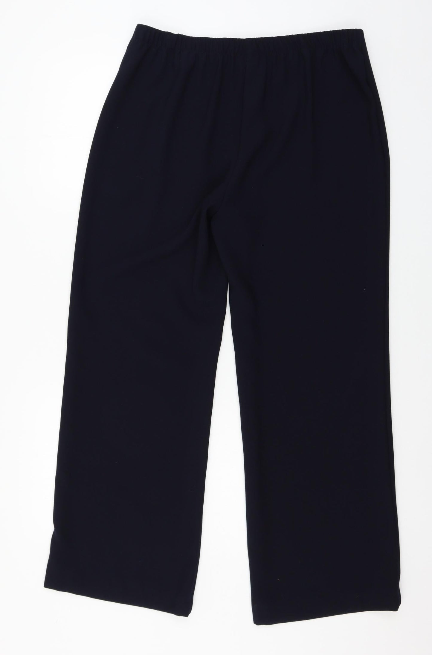 Marks and Spencer Womens Blue   Trousers  Size 14 L28 in