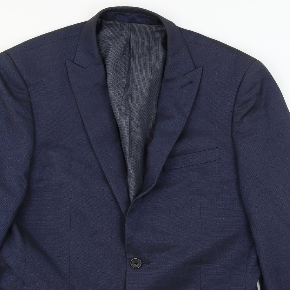 NEXT Mens Blue   Jacket Suit Jacket Size L