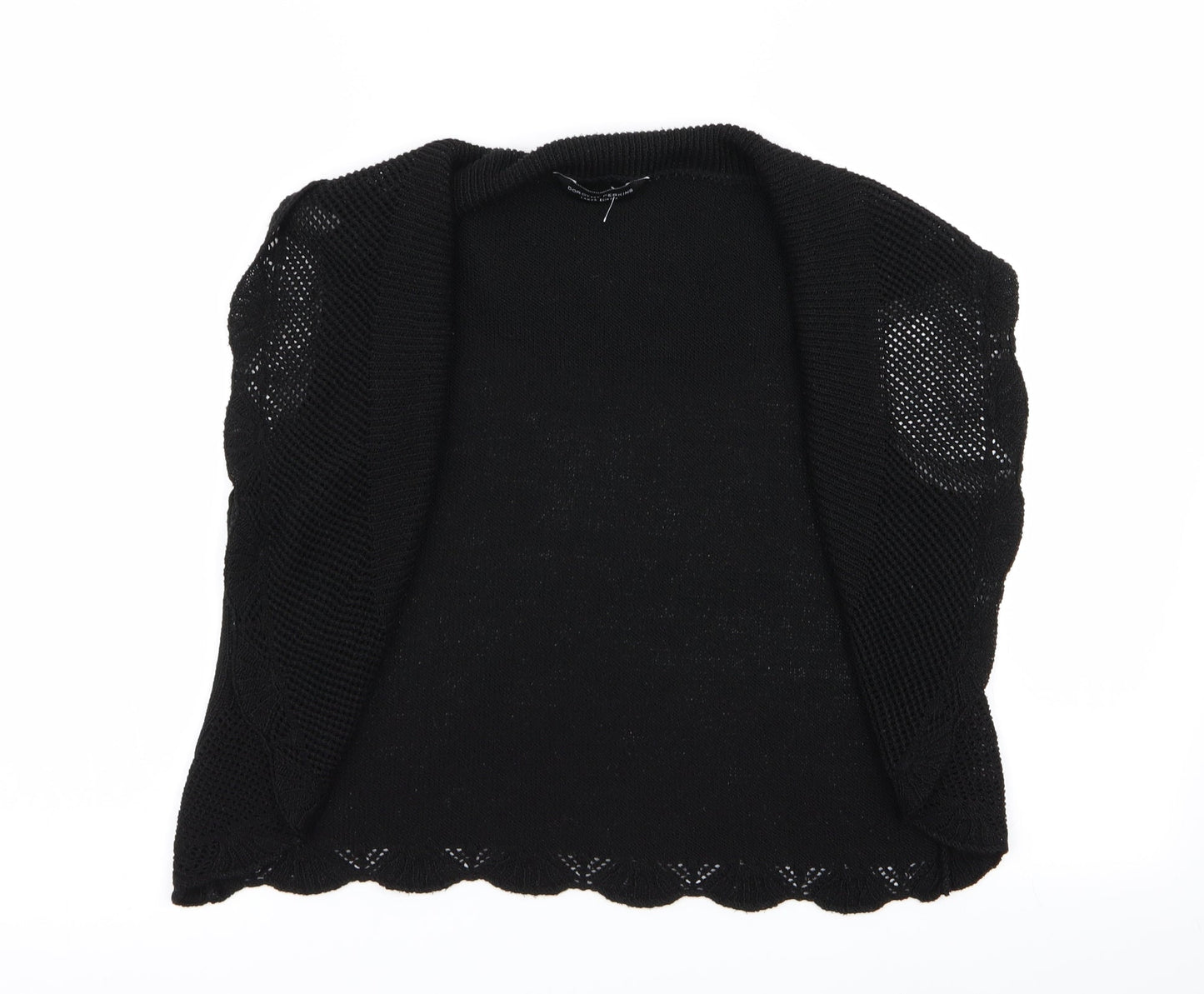 Dorothy Perkins Womens Black   Cardigan Jumper Size L