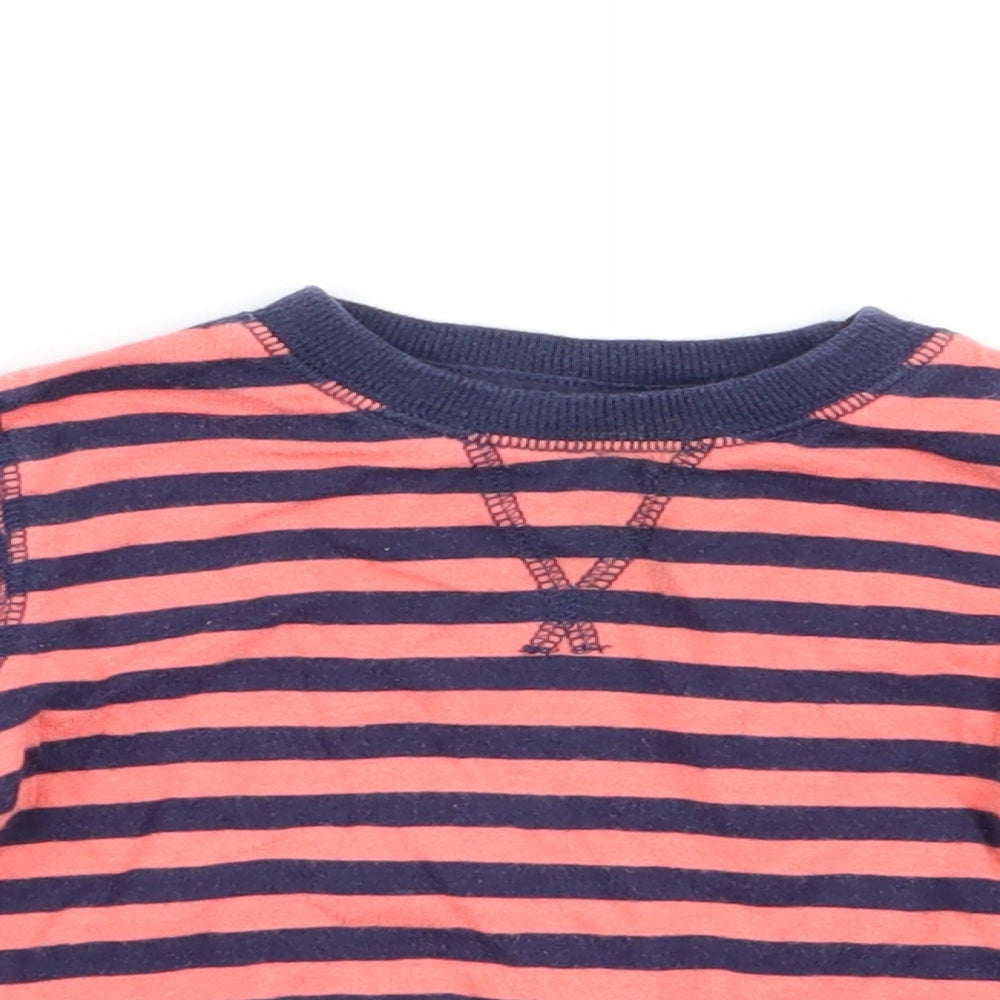 NEXT Boys Multicoloured Striped  Pullover Jumper Size 6-9 Months