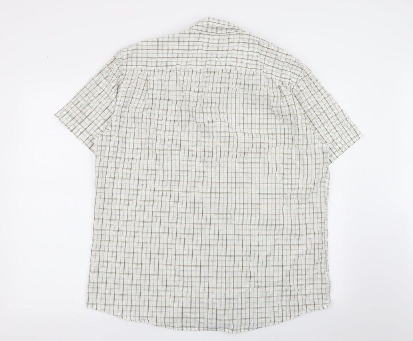 nice Mens Multicoloured Check   Button-Up Size XL