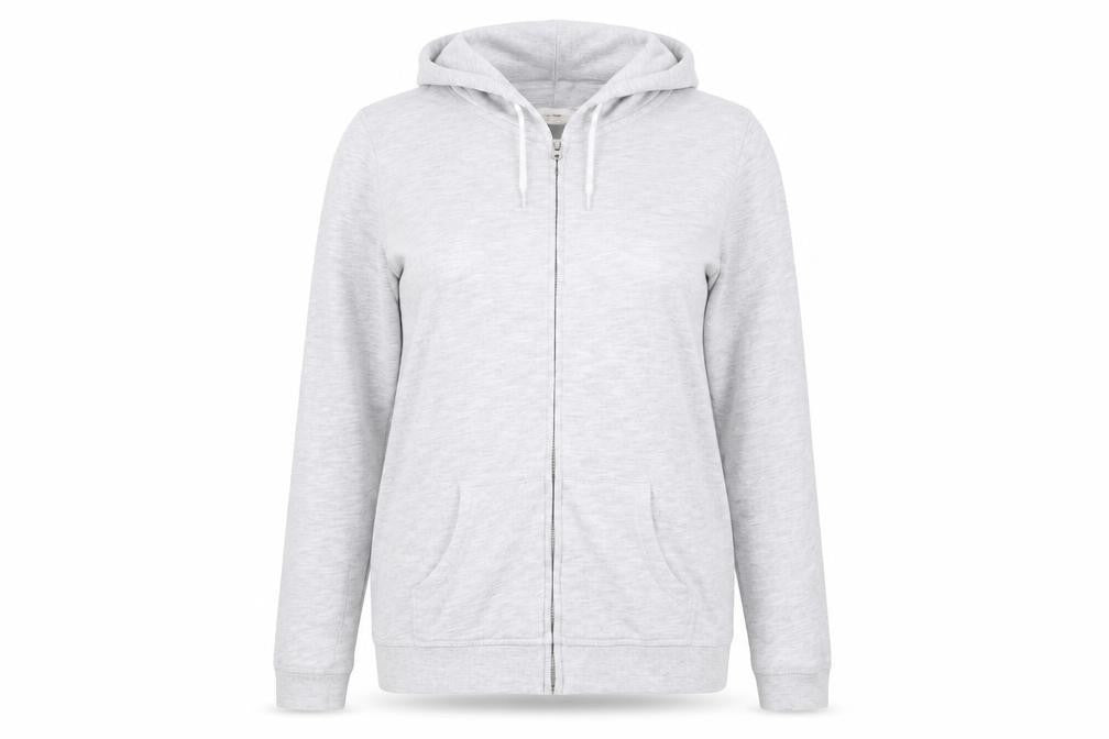 Asda George Womens Grey   Full Zip Jumper Size 16