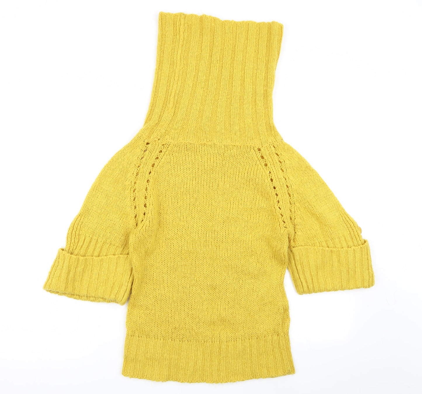 Select Womens Yellow   Pullover Jumper Size M