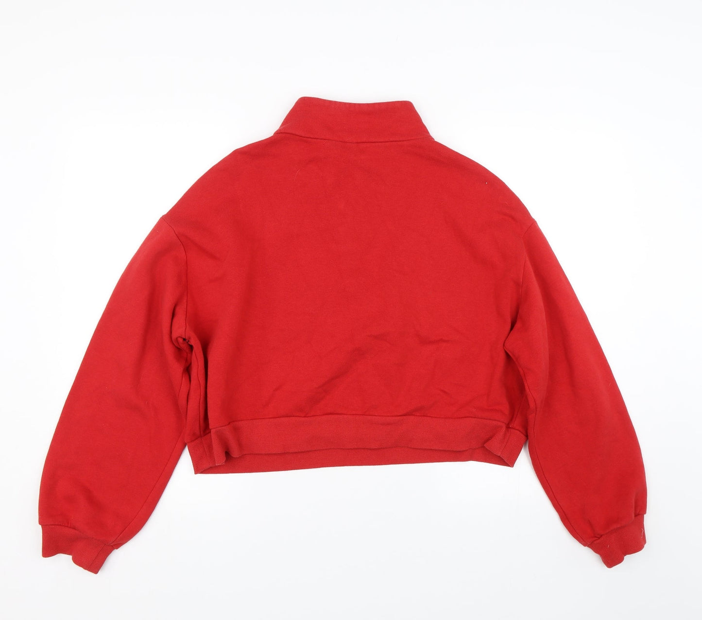 H&M Womens Red   Pullover Sweatshirt Size L
