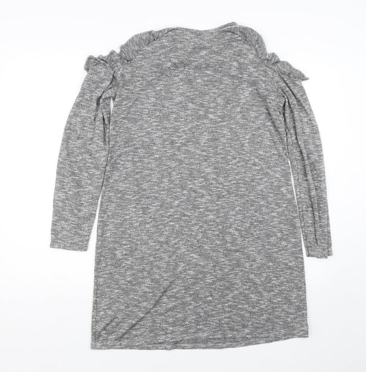 Papaya Womens Grey   T-Shirt Dress  Size 12