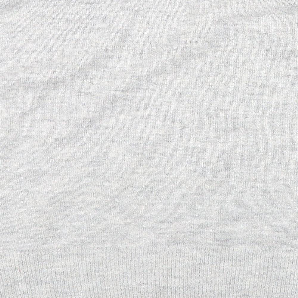 George Womens Grey   Pullover Jumper Size M  - stars
