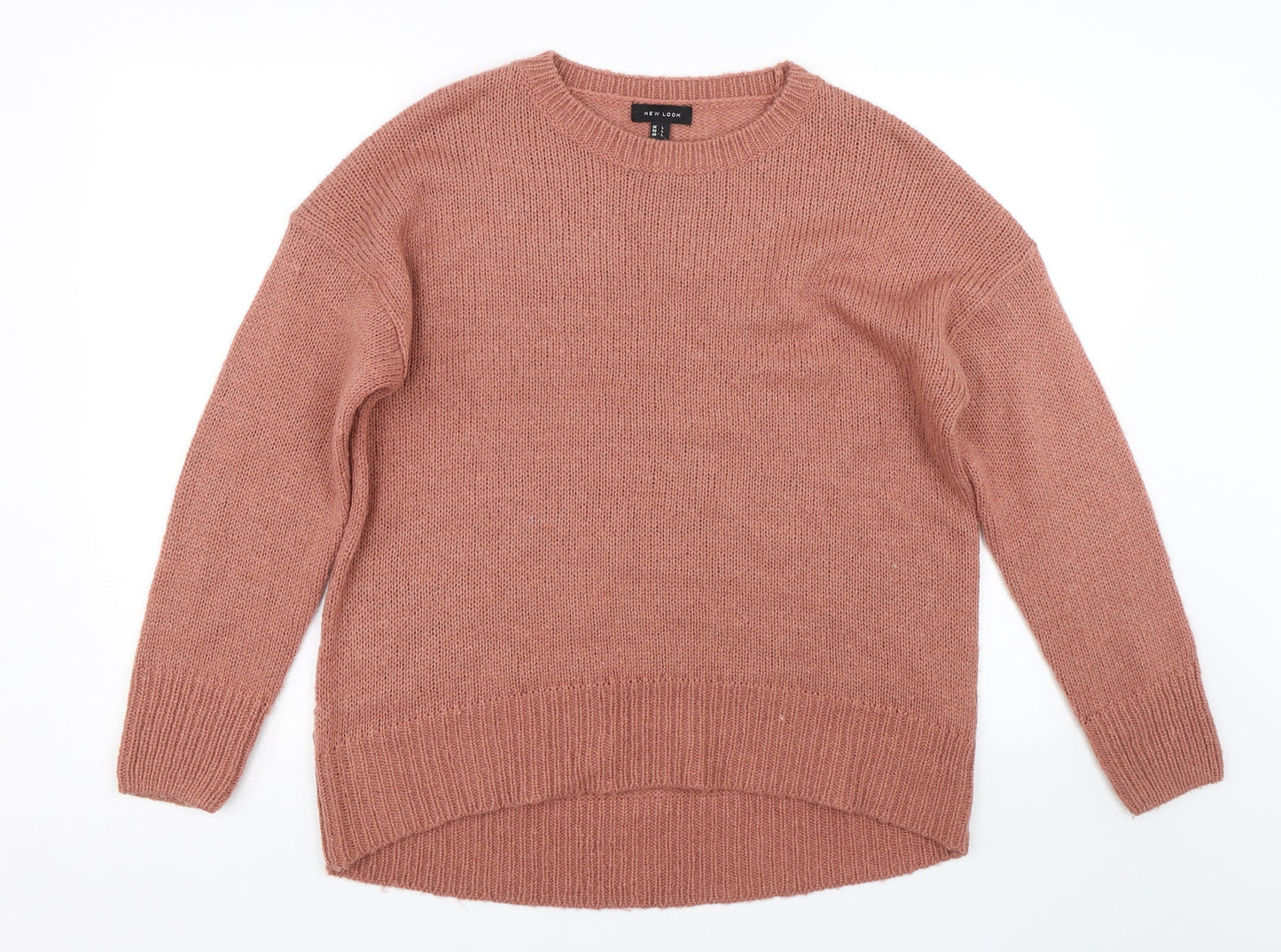 New Look Womens Pink   Pullover Jumper Size L